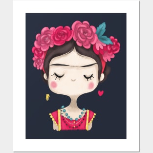 frida kahlo Posters and Art